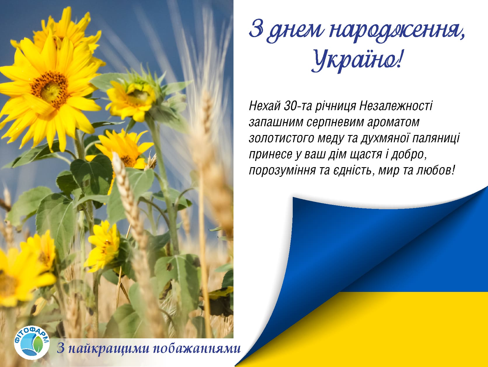 З днем народження, Україно